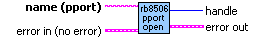 RB8506 PPORT Open